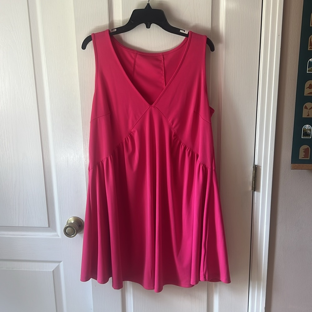 SHEIN Curve 1XL Pink Dress